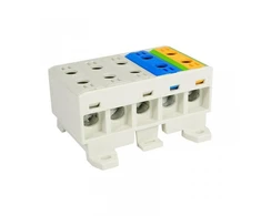 Elektro Plast 48.35516 Paskirstymo blokas-šakos 5x3 polių AL/CU 5x16mm2 plokščias montavimas ir TH bėgis WLZ35/5x16/sssnz 48.35516