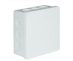 Elektro Plast 61.113 Dėžė hermetiška tuščia 86x86x40mm IP55 balta VP 003-01 61.113