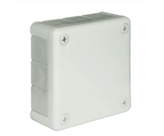 Elektro Plast 61.153 Dėžė hermetiška tuščia 118x118x46mm IP55 balta VP 051-01 61.153