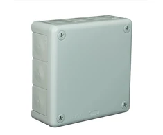 Elektro Plast 61.155 Dėžė hermetiška tuščia 118x118x46mm IP55 pelenai VP 051-03 61.155