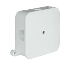 Elektro Plast 61.169 Dėžutė hermetiška tuščia 88x88x40mm IP44 balta VP 061-01 61.169