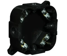 Elektro Plast 61.176 Puszka n/t hermetyczna su zaciskami 1-4mm2 88x88x40mm IP44 juoda 4x4mm2 VP 074-55 61.176