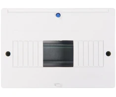 Elektro Plast 6.2 Moduliniai skirstomieji įrenginiai 1x9 ant paviršiaus montuojami IP30 RM-9S 6.2
