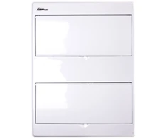 Elektro Plast 7.15 Moduliniai skirstomieji įrenginiai 2x12 paviršiuje montuojami IP40 RN-24/B Fala (N+PE) 7.15