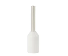 Elektro Plast 74.47 Izoliuota antgalis HI 1.0/10-bi, baltas (100 vnt.) Al/Cu