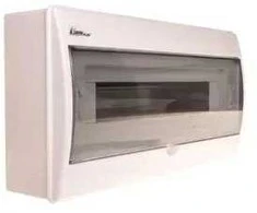 Elektro Plast 7.7 Moduliniai skirstomieji įrenginiai 1x18 paviršiuje montuojami IP40 RN-18 Wave 7.7