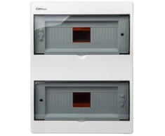 Elektro Plast 8.5 Moduliniai skirstomieji įrenginiai 2x12, įleidžiami įleidžiami IP40 RP-24 Wave 8.5