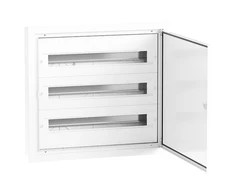 Elektro Plast 9.324 Moduliniai skirstomieji įrenginiai 3x24, įleidžiami, IP54 DARP-72, aliuminio durys, balta 9.324