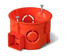 Elektro Plast Nasielsk 0284-01 Įleidžiamoji dėžutė 60 mm jungiamoji plokštelė su varžtais PK-60 PRO 0284-01 /90 vnt./