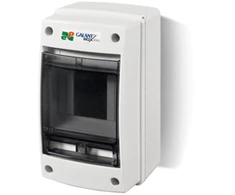 Elektro Plast Nasielsk 1600-01 Hermetiškas modulinis skirstomasis įrenginys 1x3+1 paviršinis IP65 GALANT PLUS RN 1/3+1 (N+PE) 1600-01