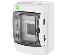 Elektro Plast Nasielsk 1601-01 Hermetiškas modulinis paskirstymo skydas 1x4 paviršinio montavimo IP65 GALANT PLUS RN 1x4 (N+PE) 1601-01