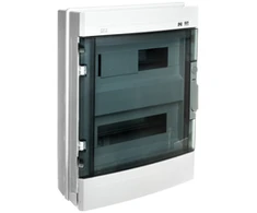 Elektro Plast Nasielsk 1906-01 Moduliniai skirstomieji įrenginiai 2x12 paviršiniai montuojami IP40 EP-LUX PLUS RN 2/24 1906-01