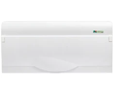 Elektro Plast Nasielsk 2355-00 Modulinis skirstomasis skydas 1x20+2 paviršinis Žalias BOX RN 1/20+2 durys baltos N+PE IP40 2355-00