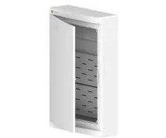 Elektro Plast Nasielsk 2445-20 Elegantiškas daugialypės terpės skirstomasis įrenginys 3x12 paviršiuje montuojamas IP40 N+PE baltos durys 2445-20