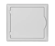 Elektro Plast Nasielsk 2511-00 Modulinis skirstomasis skydas 1x6 p/t ECONOMIC BOX RP 1/6 durų baltas (N+PE) IP40 2511-00