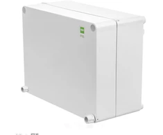 Elektro Plast Nasielsk Elektro-Plast PRAMONINĖ Hermetiška dėžutė n/t 220x170x107 su vyriais IP65 pilka 2717-03