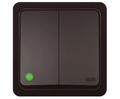 Elektro Plast Nasielsk Elektro-Plast Berg Candlestick jungtis n / t 10AX IP20 ruda (3711- 05)