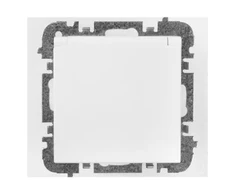 Elektro Plast Nasielsk 3868-10 Vestra Socket 2P+Z be rėmo, giliai montuojamas hermetiškas IP44 baltas 3868-10