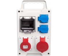 Elektro Plast Nasielsk Elektro-Plast 4 moduliai 1x5P / 32 5P / 16A 2x2P + Z RS (6211- 0)