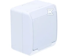 Elektro Plast Nasielsk GN.2P+Z N/T IP44 balta HERMES