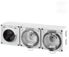 Elektro Plast Nasielsk GN.2X2P+Z N/T+JUNG 0-1 IP66 PILKAS OYST