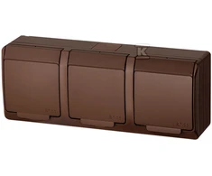 Elektro Plast Nasielsk GN.3X2P+Z N/T IP44 BRĄZ HERMES