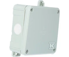 Elektro Plast Nasielsk N/T BOX IP55/65 GLANK 98X98X46 2K Pilkas