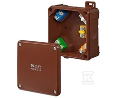 Elektro Plast Nasielsk PUSZ.N/T IP55/65 INSERT 98X98X46 2K RUDA