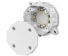 Elektro Plast Paskirstymo dėžutė Elektroplast 0212 P5, 38 x 80 mm