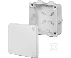 Elektro Plast Paskirstymo dėžutė Elektroplast 0233-00, 65 x 135 x 135 mm