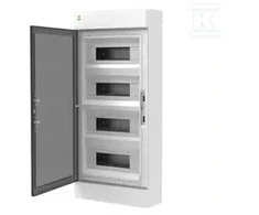 Elektro Plast Nasielsk ROZDZ N/T ELEGANT 4X12 PE+N WH/SM IP40