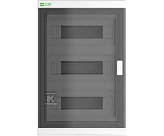 Elektro Plast Nasielsk ELEGANT RN 3X12 IP40 BALTA/DŪMINĖ, NAUJA