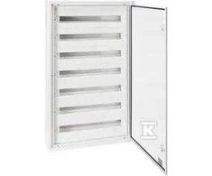 Elektro Plast 9.724 Modulinis skirstomasis skydas 7x24, įleidžiamas, IP54 DARP-168, aliuminio durys, baltas 9.724