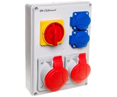 Elektromet 1x 5P / 16A 1x 5P / 32A 400V 2x 2P + Z / 16A 250V (RSK-1 940002)