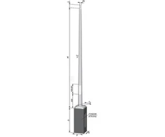 Elektromontaż POLE NT S-40 6 KAMPAS/SIENA 3MM