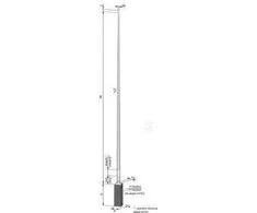 Elektromontaż POLE NT S-80P 6 KAMPAS/SIENA 3MM