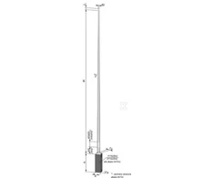 Elektromontaż POLE NT S-80P 6 KAMPAS/SIENA 3MM