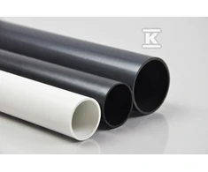 Elektroplast Stroza STANDUSAS PVC UV VAMZDYS, RL 37 Juodas 320N