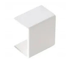Elettrocanali ECGU4040B Tiesi jungtis kabelių kanalams GU 40x40 balta ECGU4040B