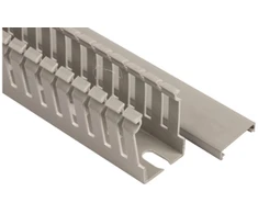 Elettrocanali ECS2540 Savaime gesinantis šukų dėklas 25x40 pilkas su UV apsauga ECS2540 /2m/ (100m pakuotė)