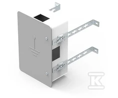 Elko-Bis Žvaigždutės aukštis 230x150mm PVC pilkas