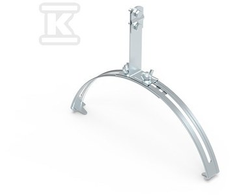 Elko-Bis G5 gązarum universali rankena su sraigtais 65x200- 390mm galvanizuota