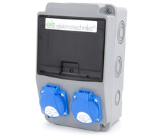 Els Elektrotechnika 6NO200 Statybinis skirstytuvas, sodas 2*GS 230V, korpusas montuojamas prie sienos, laidinis, neįrengtas, langas 6M, 6NO200