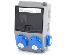 ELS Elektrotechnika Statybiniai ir sodo skirstomieji įrenginiai 4*GS 230V + apsaugos, 6NO42C00