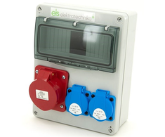 Els Elektrotechnika 8NO210 Konstrukcinis skirstytuvas 16A/5 + 2*GS 230V, sieninis korpusas, neįrengtas, 8NO210
