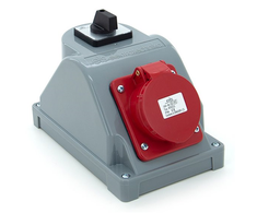 Els Elektrotechnika N110-01COMBO Konstrukcinis skirstomasis skydas tipas COMBOPOL 16A/5 + GS 230V + 0-1 jungiklis, sieninis/paviršinis korpusas, N110-01COMBO