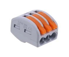 Aptel Els Elektrotechnika ZU-403 Greito sujungimo jungtis, universali jungtis 3x0,08-4mm, 1 vnt. ZU-403