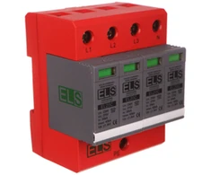 Els Polska ELS Elektrotechnika Viršįtampio iškroviklis C 4P 275V 40kA 1.3kV (EL20C 4P)