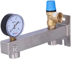 Elterm KARŠTO VANDENS SAUGOS GRUPĖ INOX 6 BAR