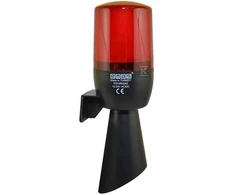 Emas RAUDONA LEMPA + BUZER 48-240V AC